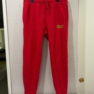 drew house secret sweat pant red Size Medium